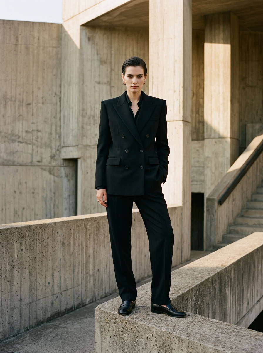 Maison De Loup Atelier Noir Blazer